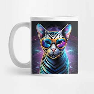 Cat Illustration Mug